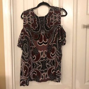 Cold Shoulder Blouse